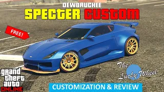 Dewbauchee Specter Custom Best Clean Customization & Review (GTA 5 Online Podium Car Review)