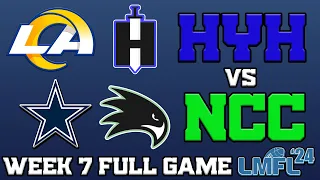 Emmitt | HYH vs. Tyrell | NCC - 2024 LMFL Week 7 Full Game