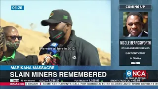 Marikana Massacre | Slain miners remembered