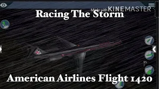 Racing The Storm / American Airlines Flight 1420 Short Animation