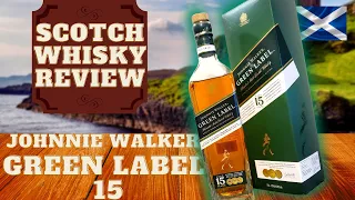 Johnnie Walker Green Label 15 Review - The BEST of the Walker "Blends"?