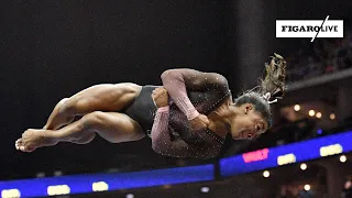 L'incroyable prestation de Simone Biles, première femme à réaliser un triple-double