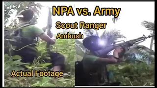 NPA vs. Philippine Army Scout Ranger || Encounter || Ambush