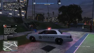 GTA Online - Police Cruiser Gameplay - PS5
