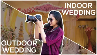 Indoor wedding and Outdoor wedding I Shutterspeedindia I All About Wedding Photography I Photography