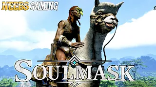 SoulMask Survival - Taming An Alpaca