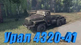 SpinTires обзор мода ( Урал 4320-41 )