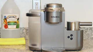 How To Clean and Descale KEURIG K-Cafe (Simple, Quick, And Easy) + 1 Year update