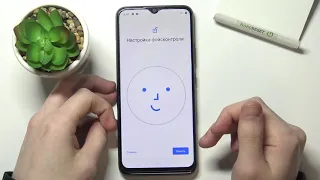 Как настроить разблокировку отпечатком REALME C21Y / Настройка блокировки REALME C21Y