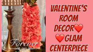 Valentines Day Room Decor💕 Glam Centerpiece