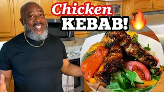 How to make Grilled Chicken Kebabs! | Deddy's Kitchen