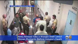 Newly Released Video Shows Moments Leading Up To Inmate's Death