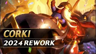 CORKI 2024 REWORK Gameplay - League of Legends