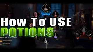 HOGWARTS LEGACY HOW TO USE POTIONS AND ITEMS