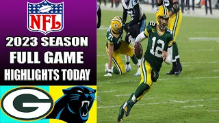 Packers vs Panthers FULL GAME HIGHLIGHTS TODAY [WEEK 16] 12/24/23 | NFL HighLights TODAY 2023