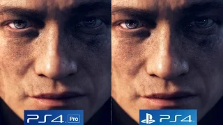 [4K/60FPS] Battlefield 1: PS4 vs PS4 Pro 4K vs PS4 Pro 1080p