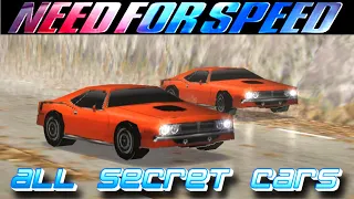 Need for Speed III: Hot Pursuit (PC) 1998. secret cars