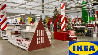 IKEA CHRISTMAS CLEARANCE CHRISTMAS DECORATIONS TREES DECOR SHOP WITH ME SHOPPING STORE WALK THROUGH