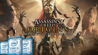 Assassin's Creed: Origins Curse of the  Pharaohs | Intel Kaby Lake (HD 620) | HD 720p