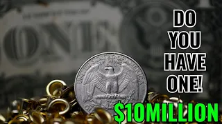 LOOK FOR MOST VALUABLE Washington QUARTER DOLLAR COINS WORTH A Lot OF MONEY!