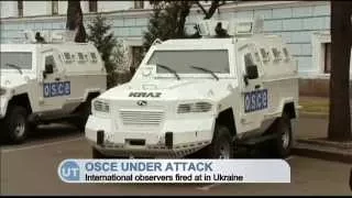 OSCE Under Attack: OSCE observers fired at while in east Ukraine