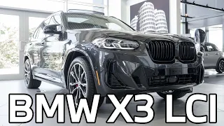 2022 BMW X3 LCI Preview and Walk Around.