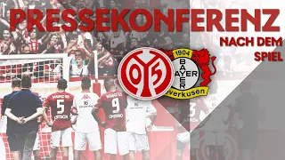 Die PK nach dem Spiel gegen Leverkusen | #05ertv | #M05B04 | Saison 2022/23