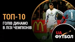 ТОП-10 голів ДИНАМО в Лізі Чемпіонів