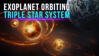 Found Exoplanet Orbiting In A Triple Star System!