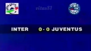 Inter-Juventus 0:0, 1998/99 - Novantesimo Minuto