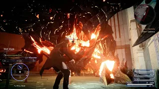 FFXV - Battle with Cerberus