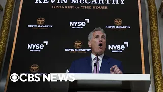 House Speaker Kevin McCarthy talks debt ceiling at New York Stock Exchange | full video