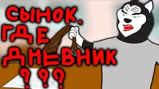 Как я НЕ ДЕЛАЮ домашнее задание (анимация)