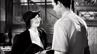 Janet and James | Scene from Internes Can’t Take Money (1937) Barbara Stanwyck, Joel McCrea