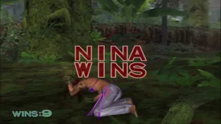 Tekken 4 Nina pink VS Christie Purple ko 2 Rounds And All Stage (takles & stomping)