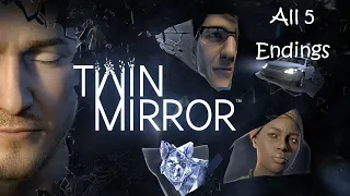 Twin Mirror - All 5 Endings | Good, Bad & Twist Endings