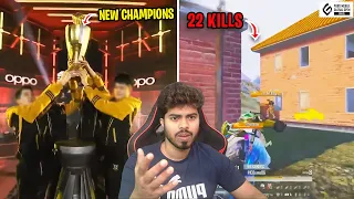 NEW CHAMPIONS ARE HERE! 22 KILLS NEW RECORD IN PMGO