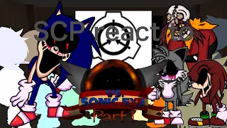 SCP characters React To Sonic.exe 2.0 Part 1