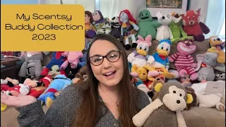 MY SCENTSY BUDDY COLLECTION 2023: OVER 45 BUDDIES! DISNEY & MORE! | Leanna Loves Scentsy