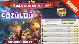 İsimsiz Klanların SIRRI ÇÖZÜLDÜ !!!  Clash of Clans Gizemli klanlar ve isimsiz klanlar nasıl yapıldı