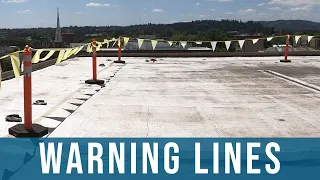 Warning Line | OSHA, Fall Protection Training, Roofing Work, Workplace Accidents