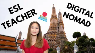 How I Travel the World as an Online Teacher (Digital Nomad 2024)