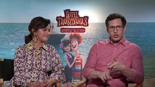 HOTEL TRANSYLVANIA 3 Selena Gomez & Andy Samberg Interview