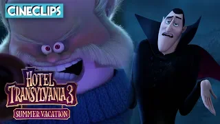 Dracula Vs. Professor Van Helsing | Hotel Transylvania 3: Summer Vacation | CineClips| With Captions