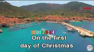 12 Days of Christmas - Carol Song | Karaoke