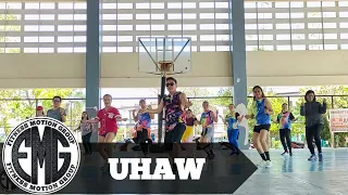 UHAW ( Dj Sandy Remix ) - Dilaw | Dance Trends | Zumba | Fitness Motion group #uhaw #dance