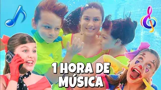 1 HORA DA MELHOR COLEÇÃO DE MÚSICAS ENGRAÇADAS 🎵 Compilação de Músicas da Mileninha para crianças