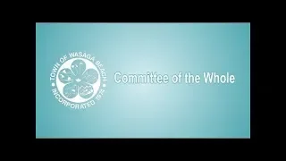 Committee of the Whole - May 30, 2019