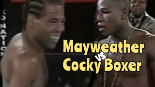 Floyd Mayweather contra Cocky Fighter Emanuel Burton Augustus highlights