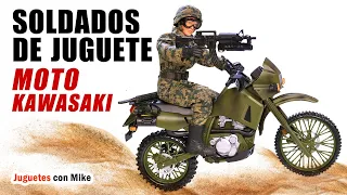 SOLDADOS DE JUGUETE MOTO KAWASAKI | World Peacekeepers Toys en español